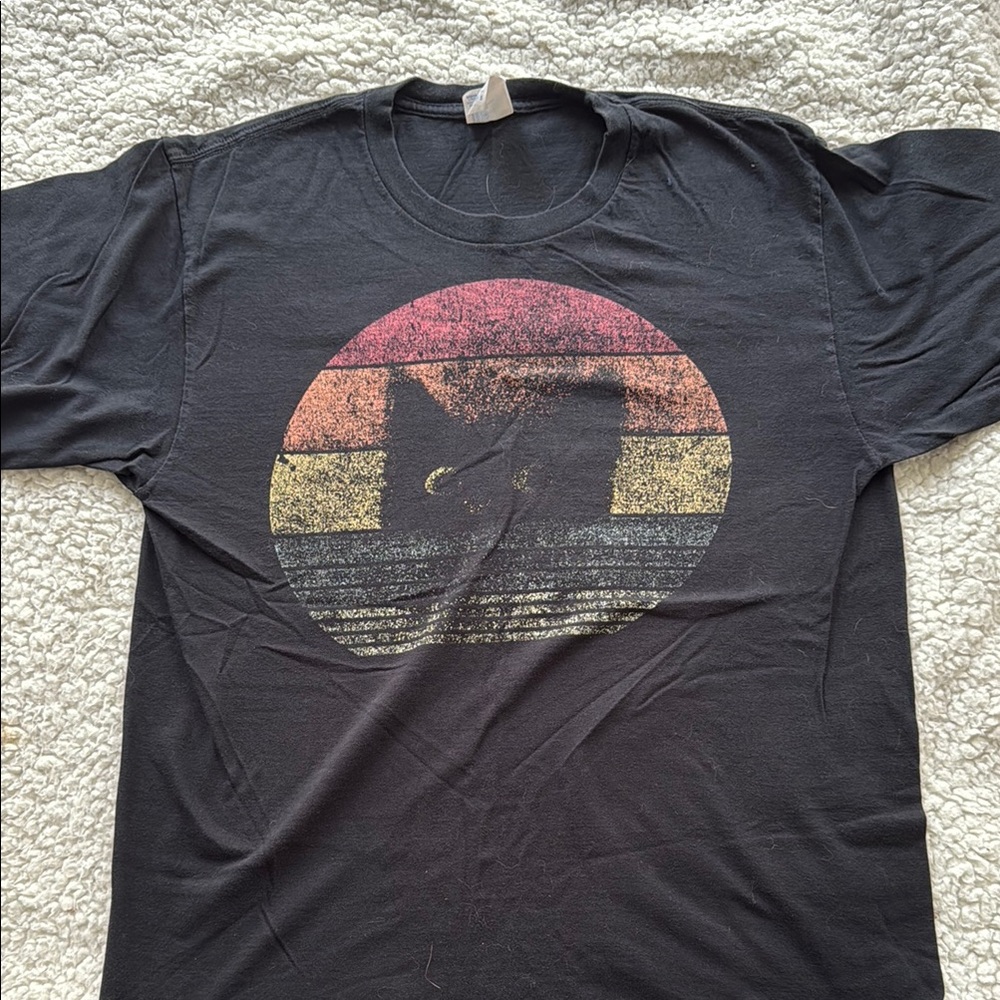 Black Graphic T-Shirt
